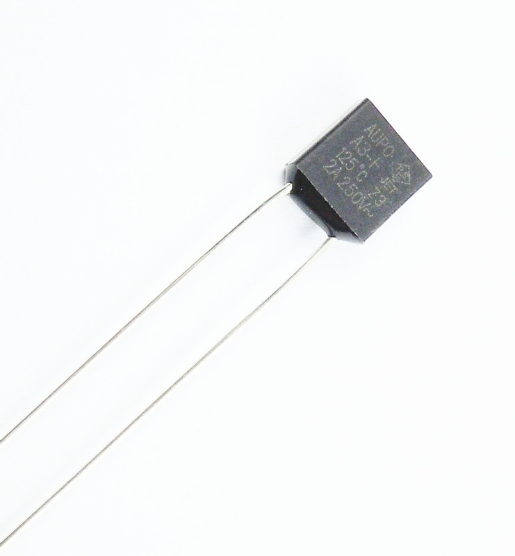 10Pcs M30 Thermal Fuse Cutoff TF 125C 125 Degree 2A 250V Square