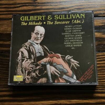 Gilbert  Sullivan: The Mikado The Sorcerer - Audio CD - VERY GOOD