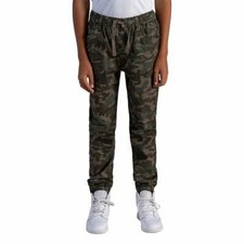 NWT Boy's Levi's Green Camo Twill Jogger Pants Size 14 Regular MSRP 42.00