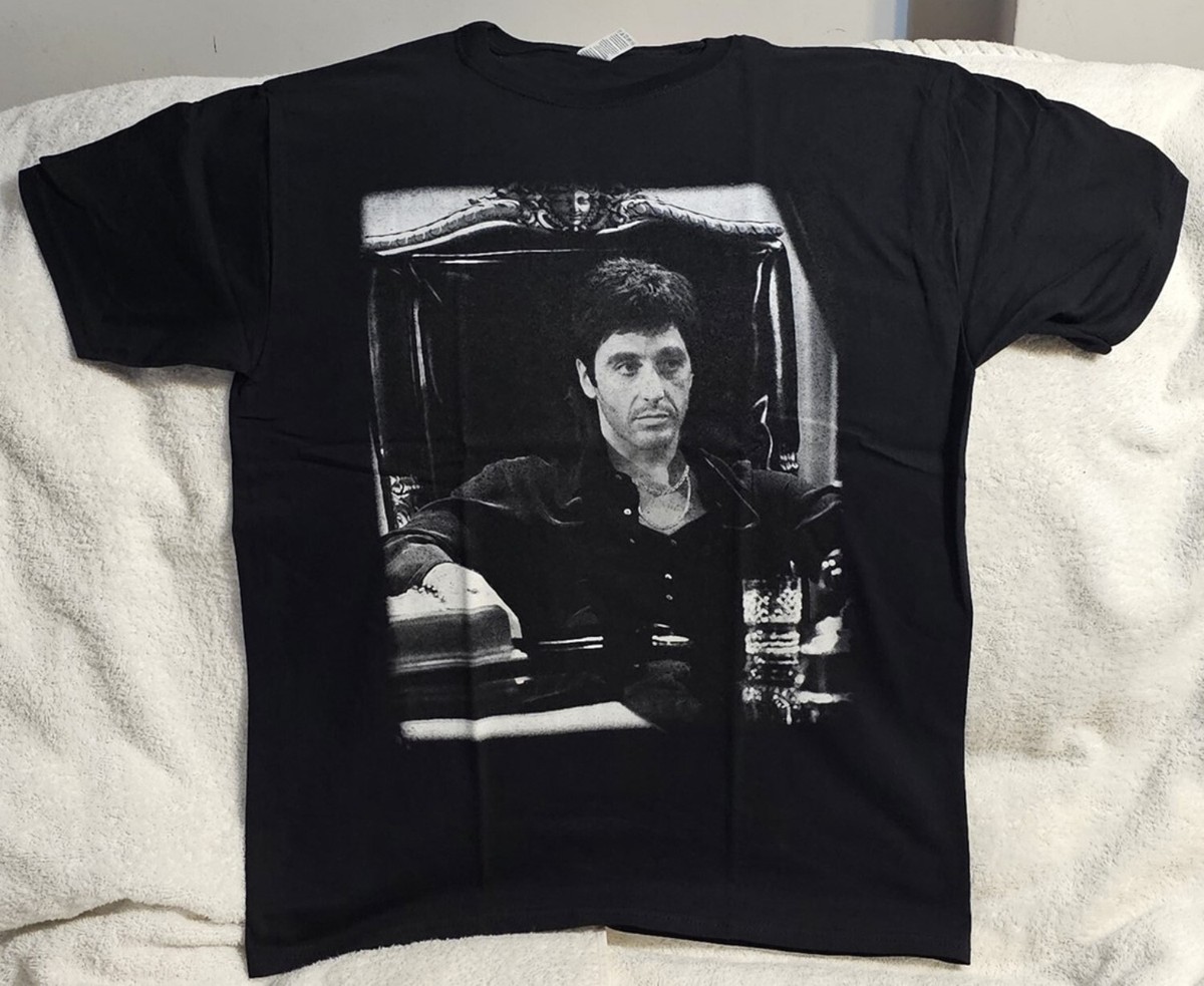 SCARFACE TシャツDELTAタグコピーライト入 映画T アルパチーノ SCARFACE Tシャツ スカーフェイス DELTAタグ