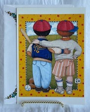 1993 Mary Engelbreit "Happy Birthday To Someone Who Stands By Me" Greeting Card