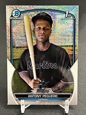 2023 Bowman Chrome Prospects Mega Box Mojo Antony Peguero Marlins BCP-62