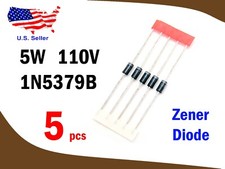 5W 110.0 V Zener Diode 1N5379B 5 pcs - Free  Fast shipping