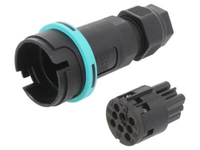 THB.405.C8A Steckverbinder: zur AC-Stromversorgung Schraubklemme weiblich TECHNO
