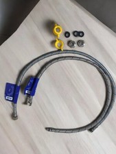 24''Faucet connector,Braided stainless steel supply line 3/8'' 1 pair