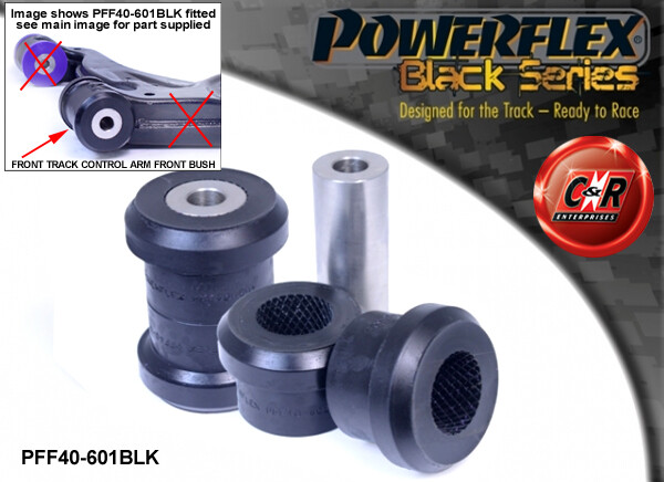 Powerflex Black Frtrackctrlarm Fr Spazzole Per Mercedes Classe C 94-00