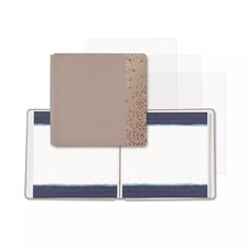 Creative Memories True F2F 12x12 Clay Nordic Winter Album w/ Pages  Protectors