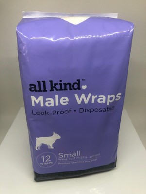 all kind male dog wraps