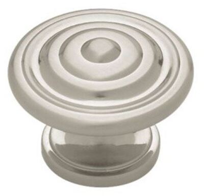 1-3/8'' Contempo Concentric Knob Satin Nickel
