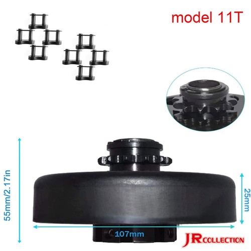 Go Kart Clutch 5/8 Bore 35 Chain 11 Tooth Sprocket for Go Kart Mini Bike-NEW - 第 5/5 張圖片