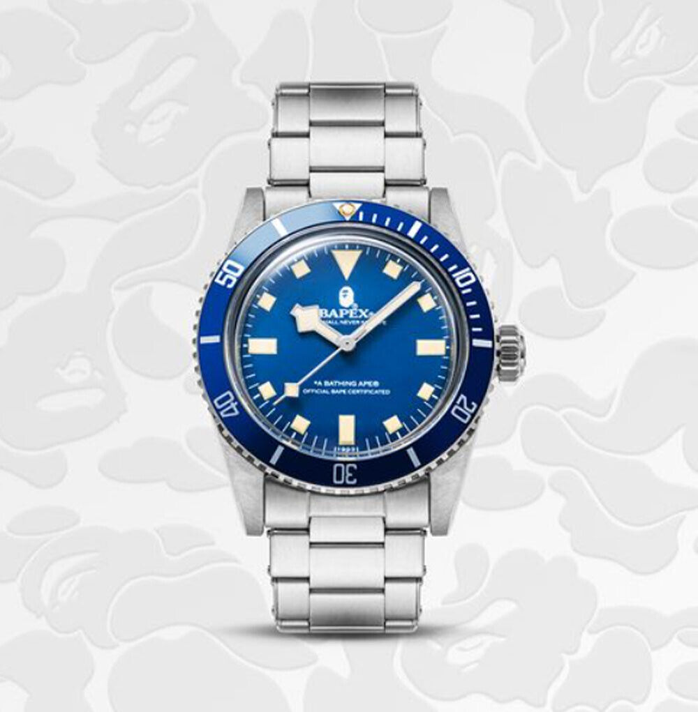 2023 SS A BATHING APE Men's Goods CLASSIC BAPEX TYPE 1 Blue 1J30187010