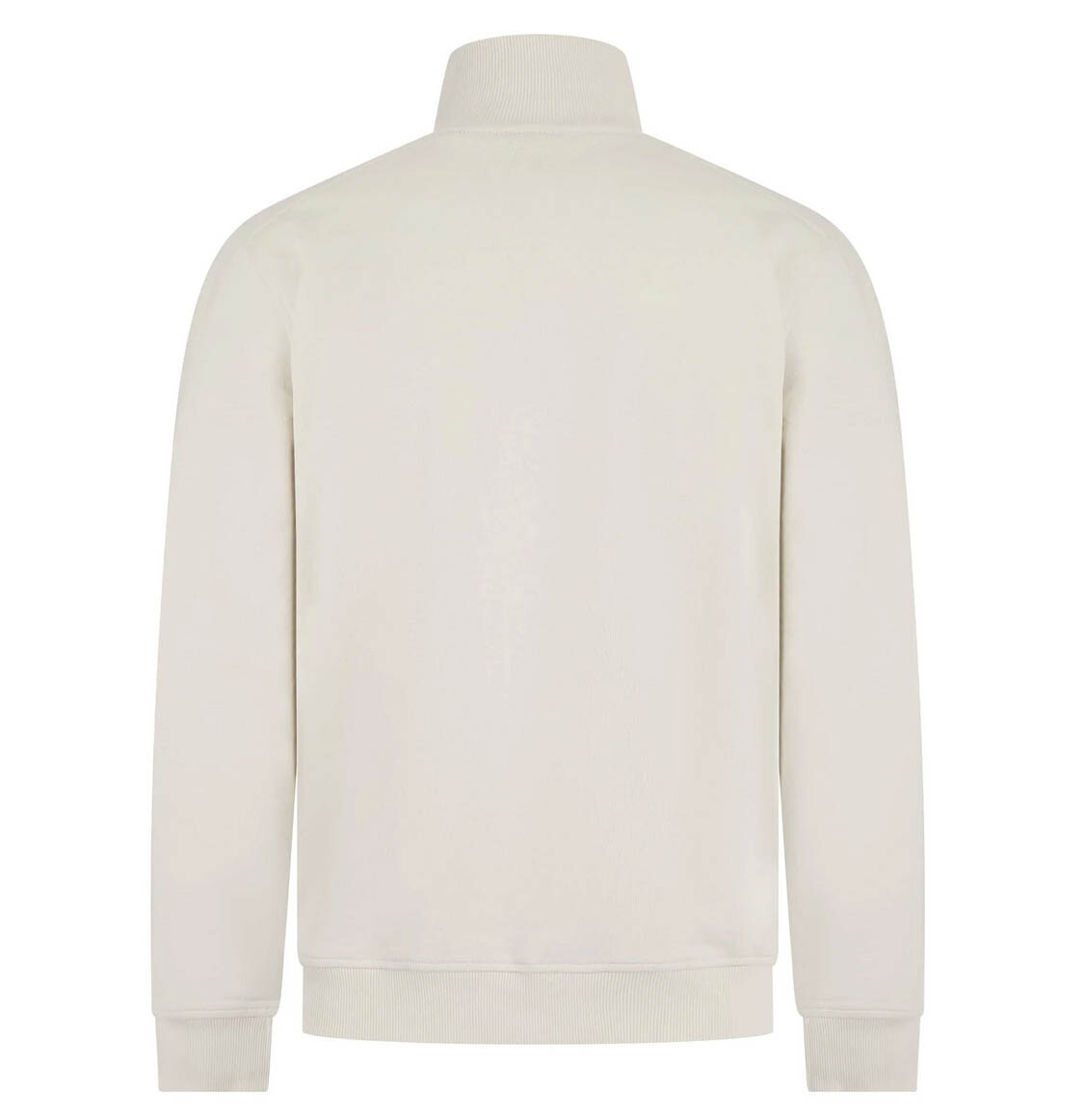 Hugo Boss Mens Half Zip Jumper Logo Branded Modern Top Patch in Open