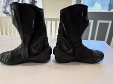 mens cortech motorcycle boots size 45 us 11 b...