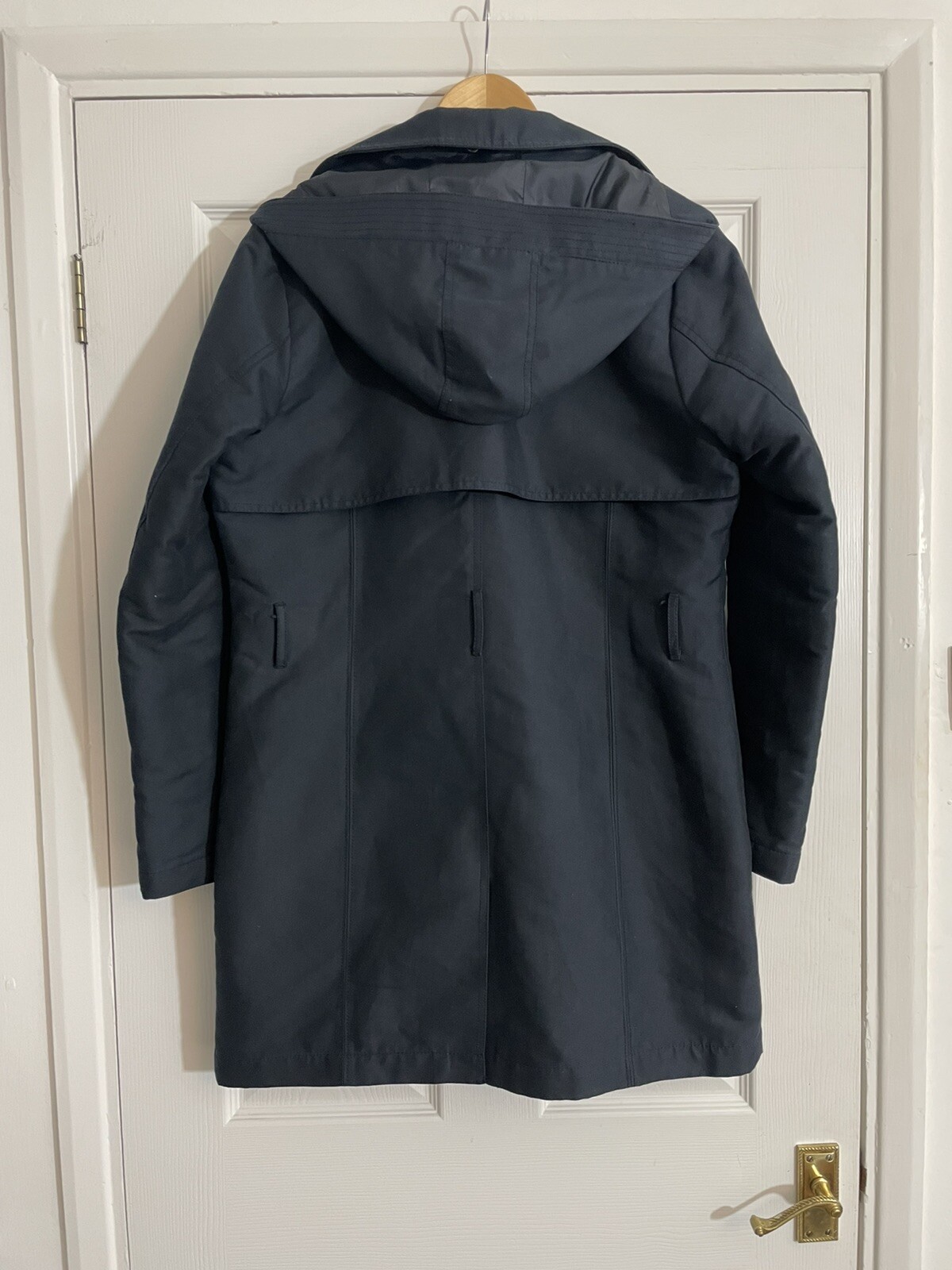 PHASE EIGHT NAVY COTTON POLYESTER DOUBLE BREAST H… - image 8