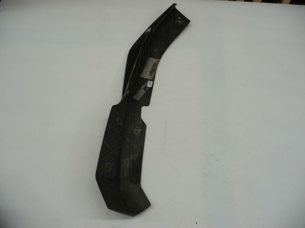 09-12 Maserati GranCabrio GranTurismo Front Bumper Left Lower Spoiler Carbon OEM