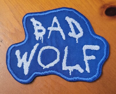 Bad Wolf - Dr. Who Inspired - Iron on Patch   10681