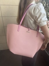 Guess Handtasche Tasche Rosa Double Face.