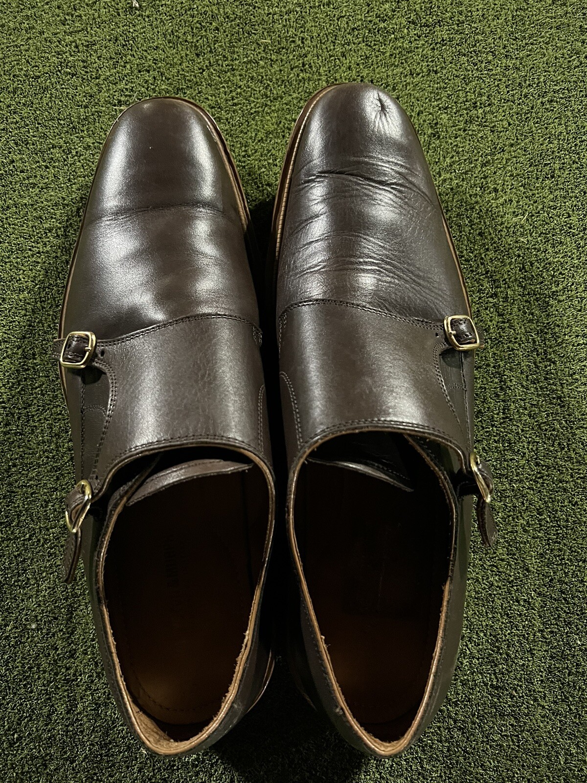 Johnston & Murphy Men's Monk Strap Dress Shoes Si… - image 4