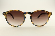 Rare Authentic Faconnable Auckland 567 Blue Amber Marble 51mm Sunglasses France