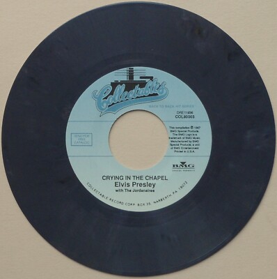 Elvis Presley ~ Collectables Marble / Colour 1997 ~ Crying In The Chapel ~ NM