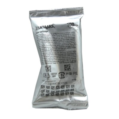 Original Lexmark Return Tinte 100 cyan für S 400 500 600 800 Blister