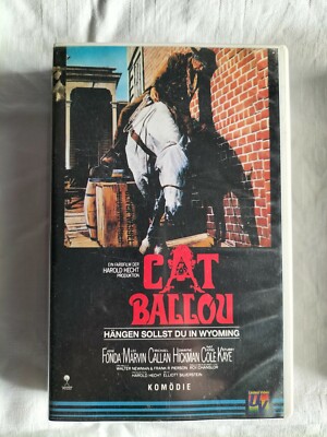 Cat Ballou - Hängen sollst du in Wyoming - VHS Video Kassette