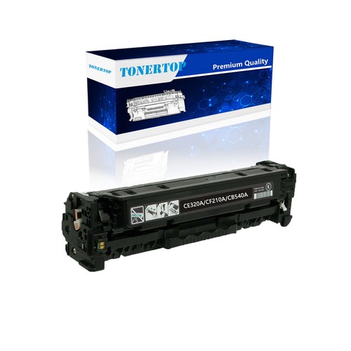 Cartucho de Tóner Negro CE320A Compatible para HP LaserJet Pro CM1415fnw  CP1525nw | eBay