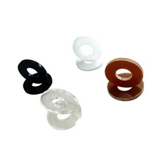 200PCS COIL CORE WASHER PHENOLIC/ACRYLIC TATTOO MACHINE PARTS SOLDER LUG/ECLIP