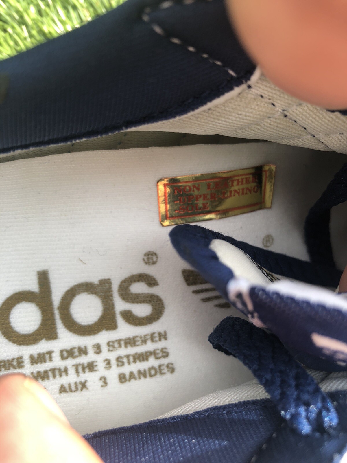 SUPER RARE VINTAGE ADIDAS FLORIDA TRAINERS,1980s ..! NEVER WORN….! image 2