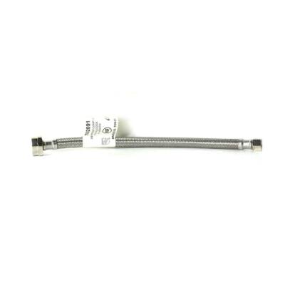 7642093 3/8 Inch Comp. X 7/8 Inch Ballcock  X 20 Inch Long Stainless Steel Riser