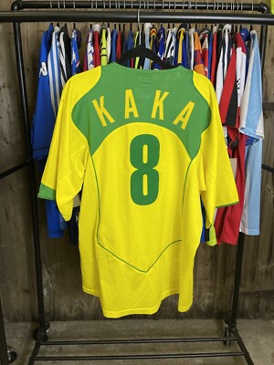 Brazil 2004-06 Kaka #8 Nike L Football Shirt | eBay