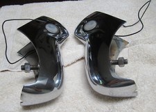 955 Chevrolet Belair Rear Bumper Guards Pair With Light Sockets And Lenses 955 Chevrolet Belair Rear Bumper Guards Pair With Light Sockets And Lenses