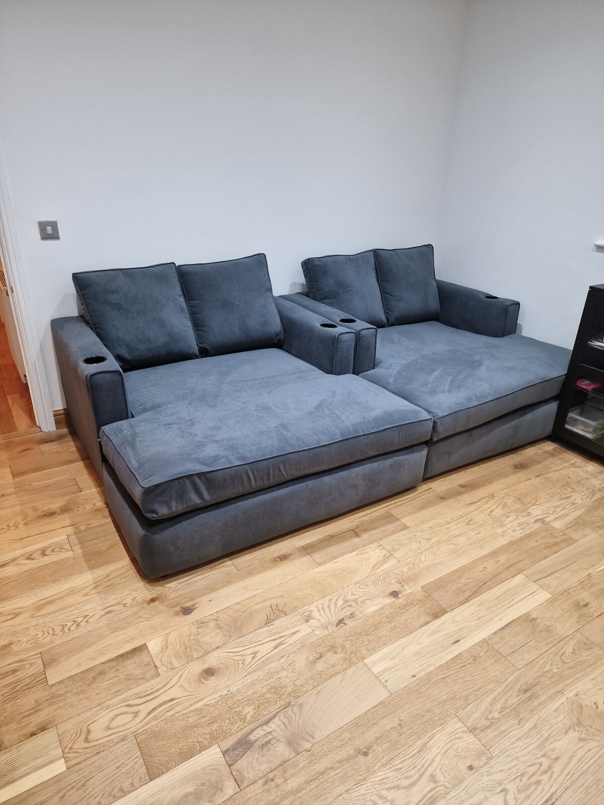 Home Cinema chair cinema sofa with cupholders UK made day bed home theatre eBay