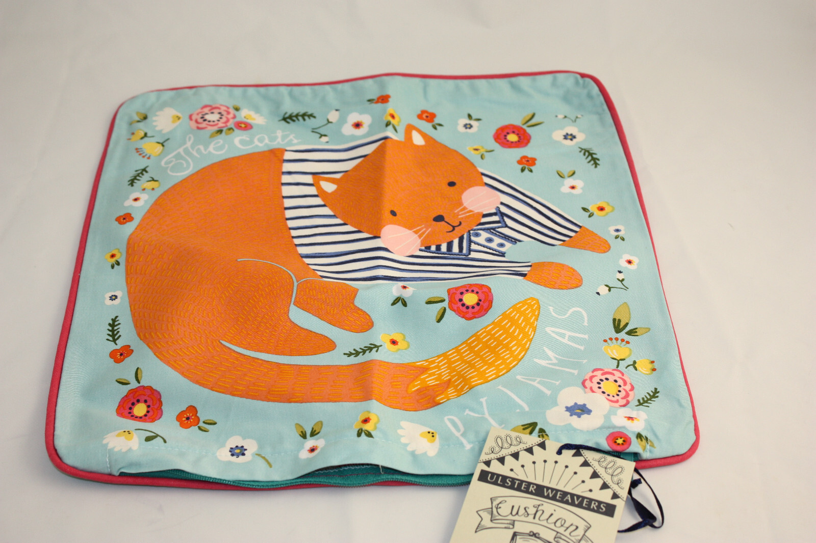 Ulster Weavers ~ CATS PYJAMAS ~ cat cushion cover BNWT