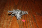 Vintage Marx Battleground Firing Silver American Cannon or Howitzer - MPC