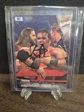 Frankie Kazarian TNA Impact Wrestling In Person On Card Auto