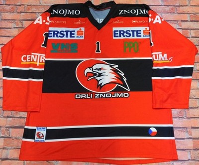 Trikot Ice Hockey Eis Sport Sommermantel Znojmo Nr 1 Größe XL
