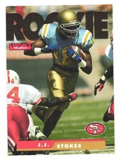 1995 SkyBox Impact NFL Football Rookie San Fr...