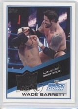 2013 Topps WWE Shirt Relics Wade Barrett 2f5