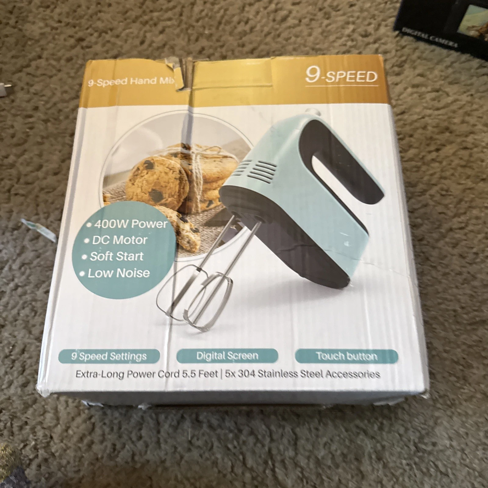 9 speed hand mixer
