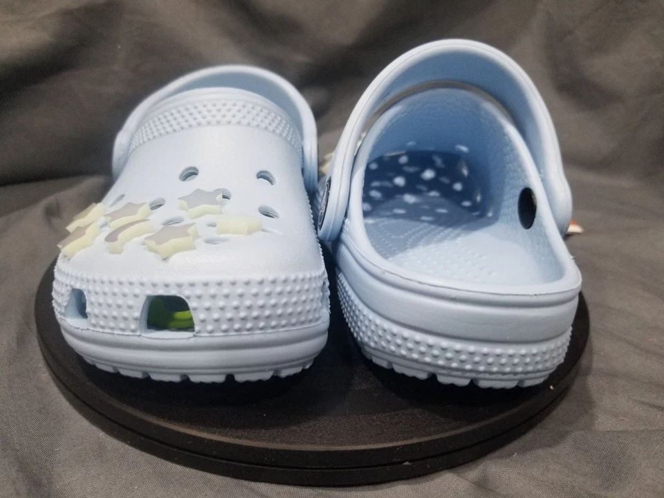 Crocs Niño Pequeño Clásico Estrellas y Luna Talla 8 Niño ¡NUEVO CON ETIQUETAS! Foto 3 de 4