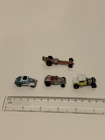 Vintage Galoob Micro Machines Hot Rods & Dragster Lot Python Slingshot & Street