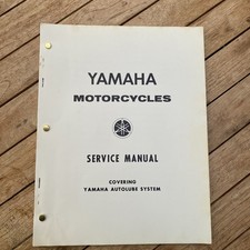 Yamaha Manuale di servizio 28 pagine su Autolube funzionante 1960-1970 OE 