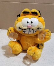 Vintage Garfield Plush Stuck on You Suction Cups with Tag 1981 CAT KITTEN KITTY