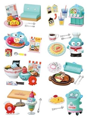 Re-Ment Sanrio Family Restaurant Hangyodon 1BOX Full Set Miniature Japan