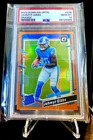 2023 Panini Donruss Optic #236 Jahmyr Gibbs Orange PSA 10 🔥🔥 Rookie /249‼️