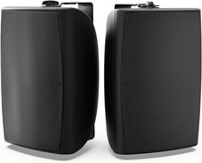Herdio 2 Pack 8" Outdoor Patio Speakers Bluetooth Waterproof 600W Powerful Bass