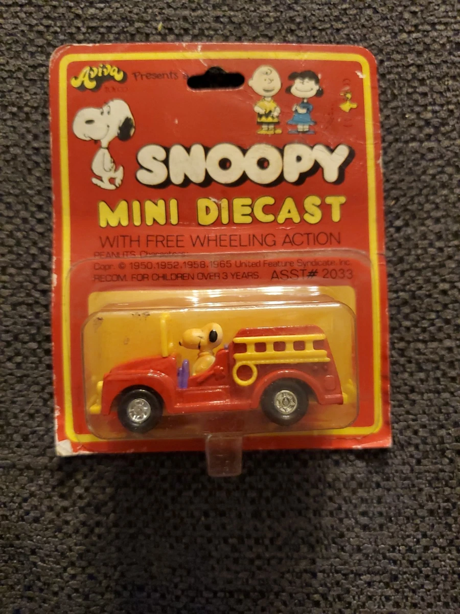 Snoopy Diecast Car In Vintage Manufacture Diecast Cars, Trucks