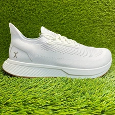 Flux Adapt Runner White Gum Mens Size 10.5 Running Athletic Walking Knit Shoes