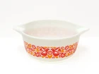 VINTAGE Pyrex 475-B 1970s Friendship Birds Pattern 2.5qt Round Casserole NO LID